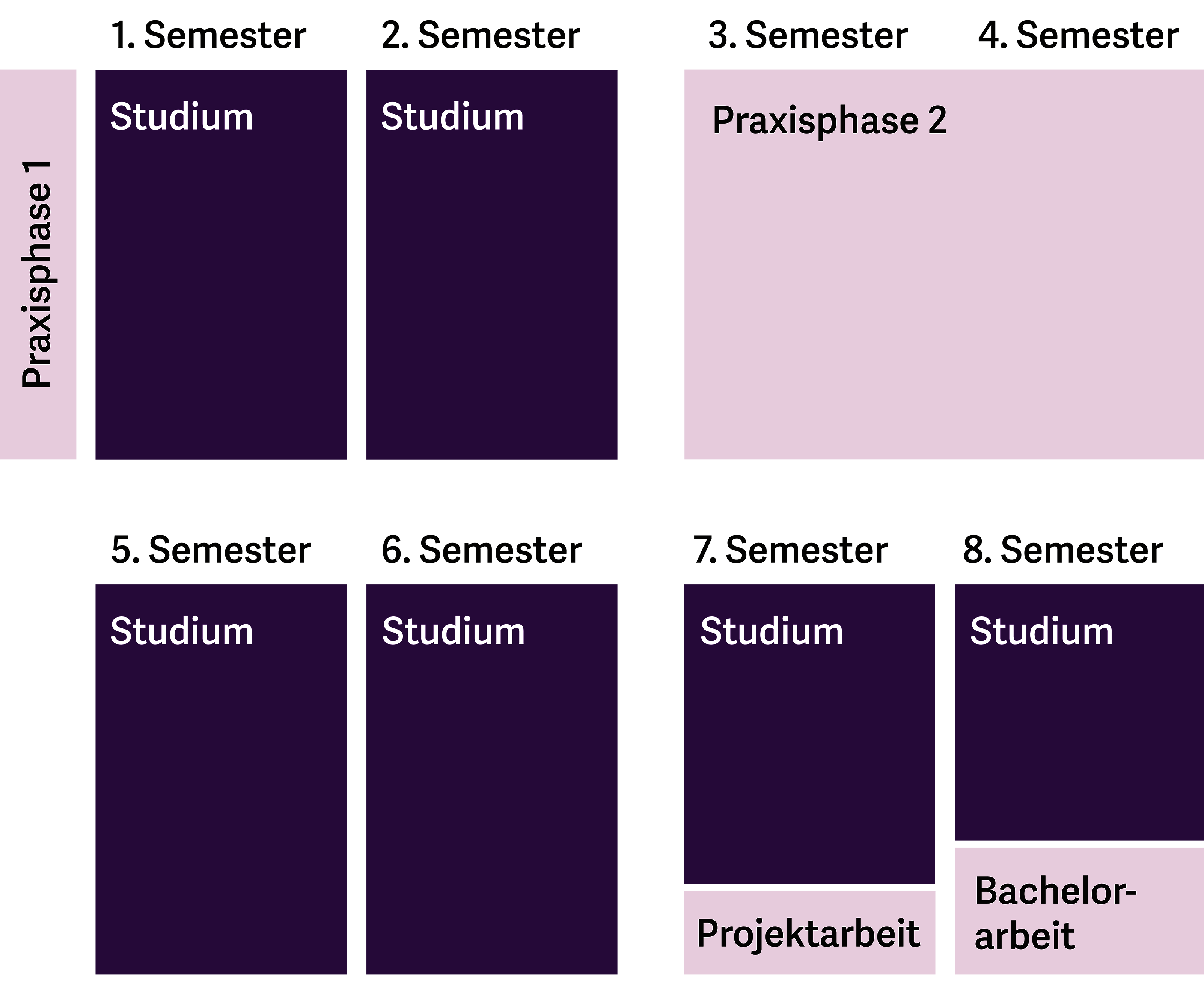 PiBS Modell 2 – Praxisblöcke 