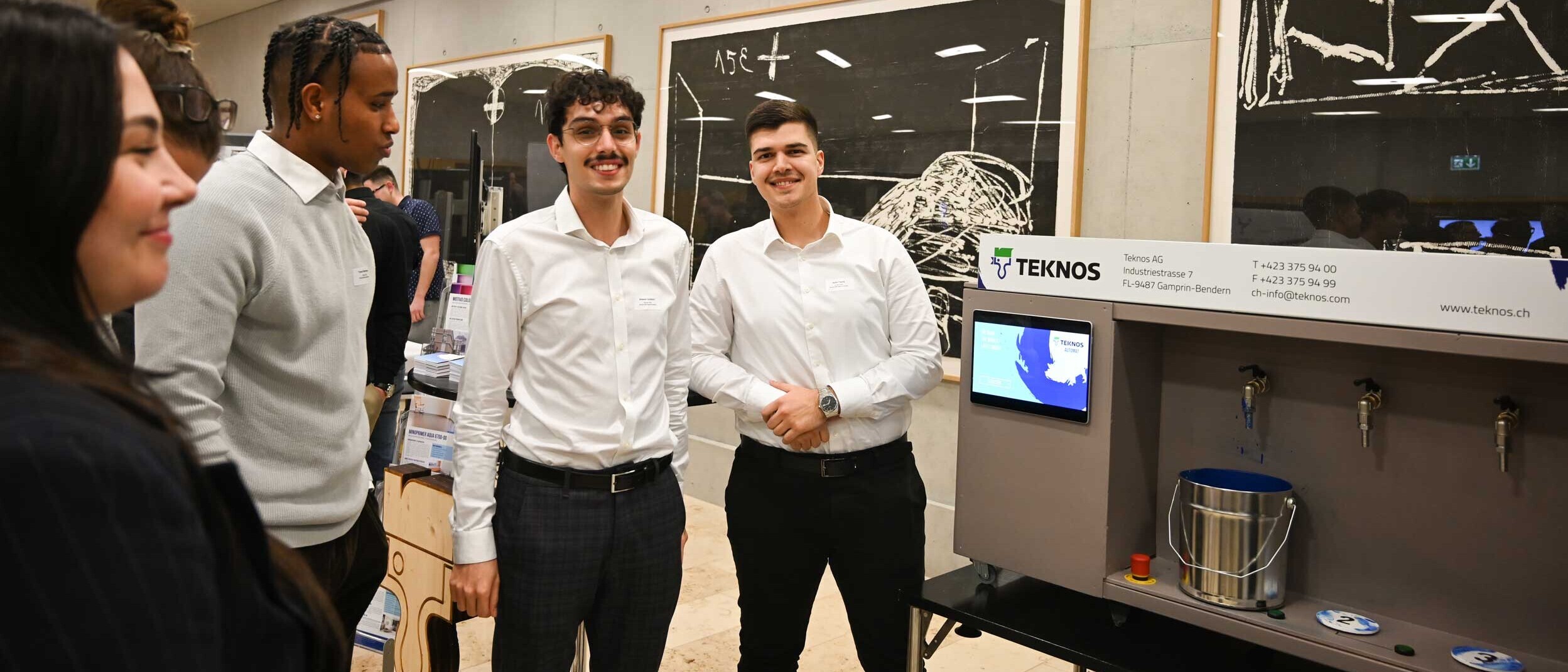 Jedes Team von WING-Studierenden hat mit einem anderen Industriepartner zusammengearbeitet.