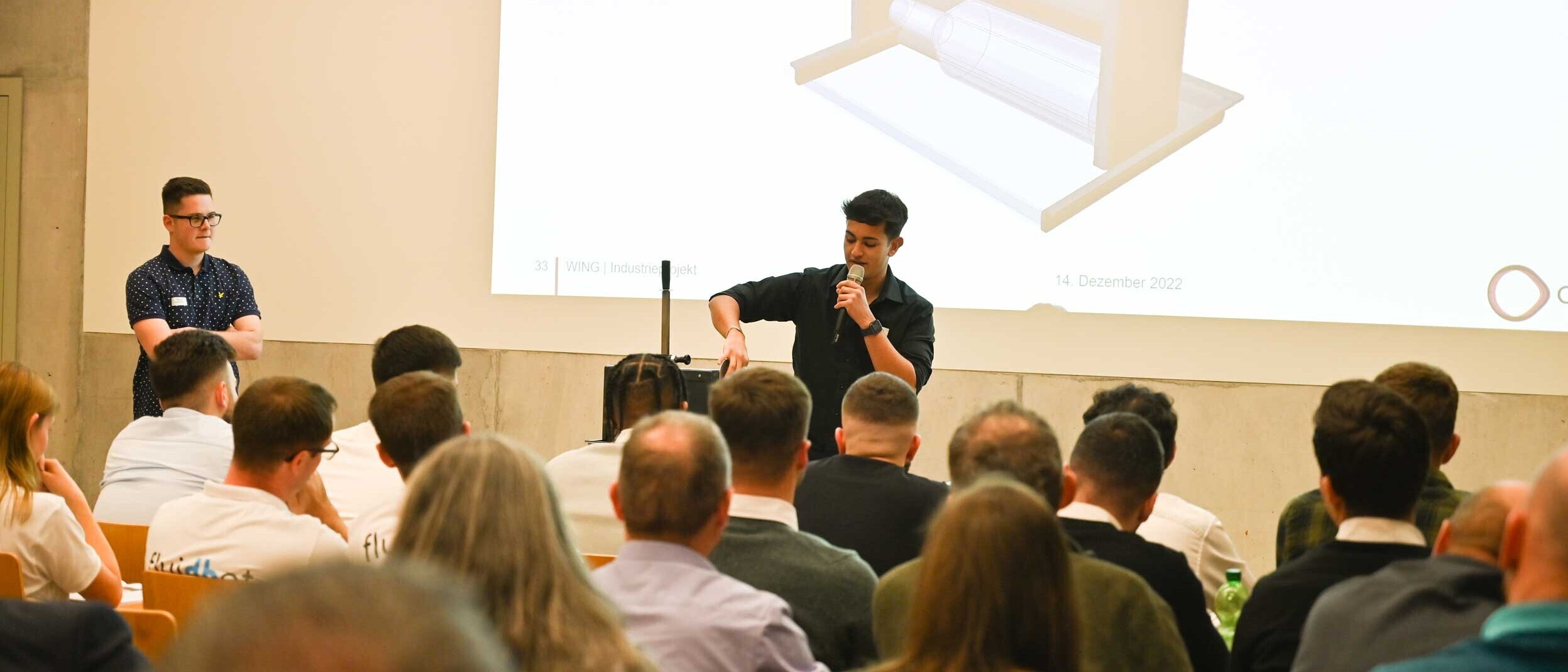 WING-Studierende präsentieren Industrieprojekte