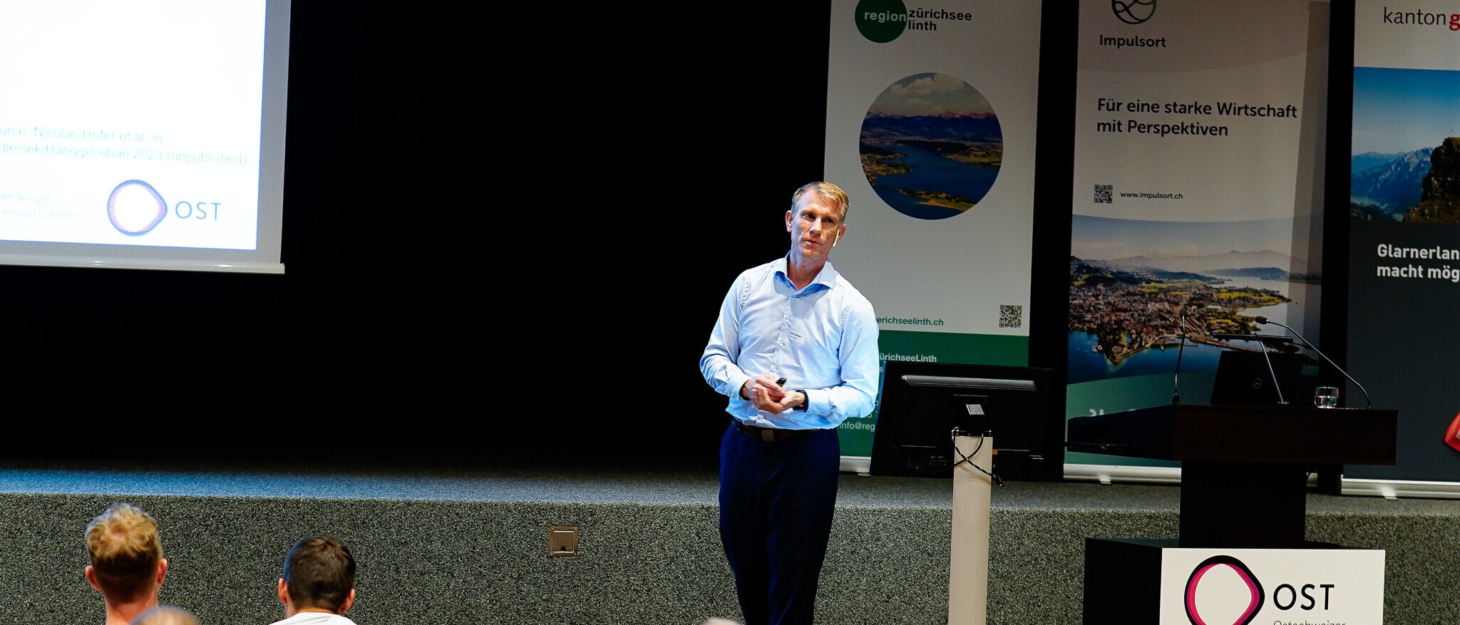 André Podleisek informiert zu Kreislaufwirtschaft in Unternehmen