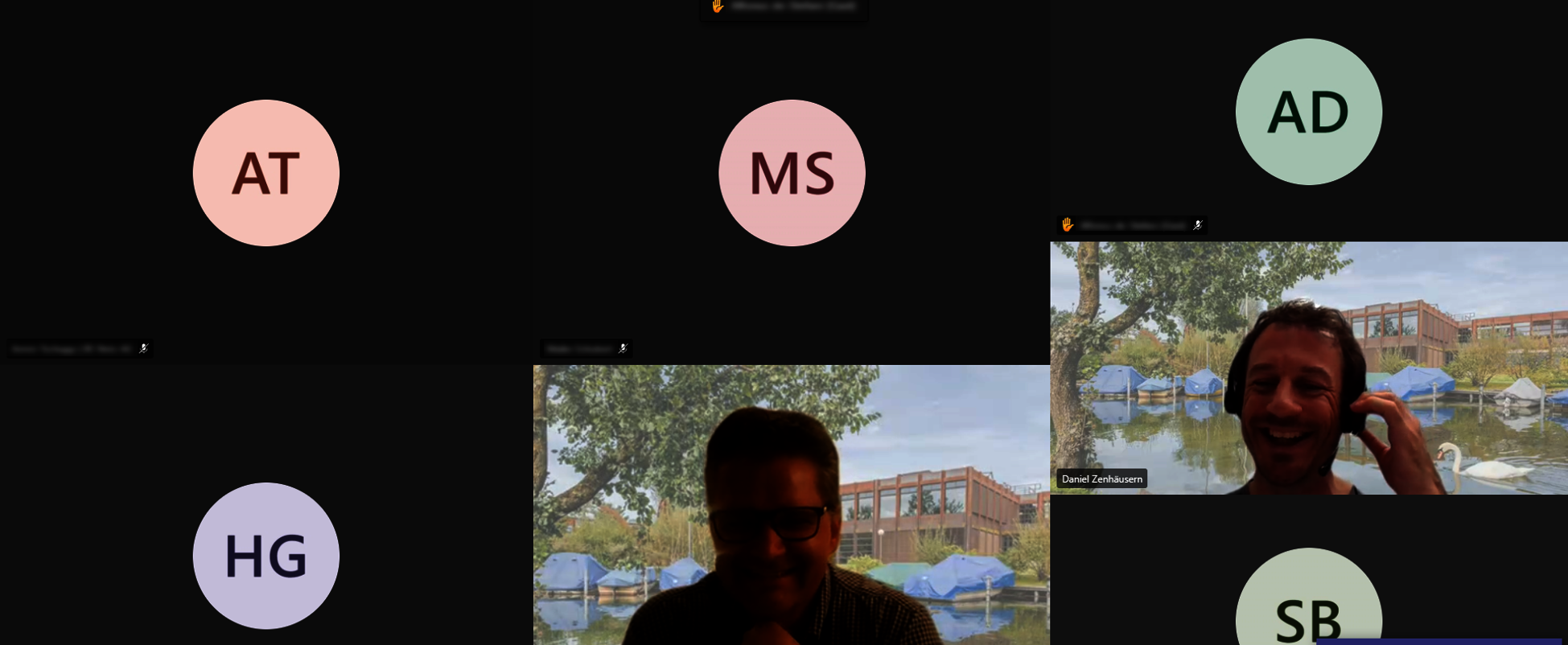 Gespräche in kleinerer Runde mit den Referenten waren in den Pausen und im Anschluss an die Veranstaltung möglich.