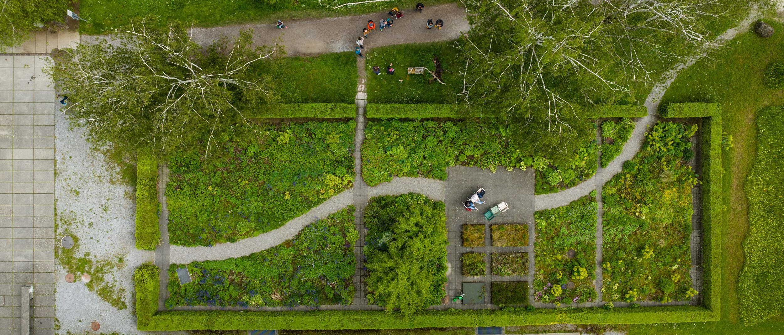 Die OST hat am Standort Rapperswil-Jona einen sehr naturnahen Campus.