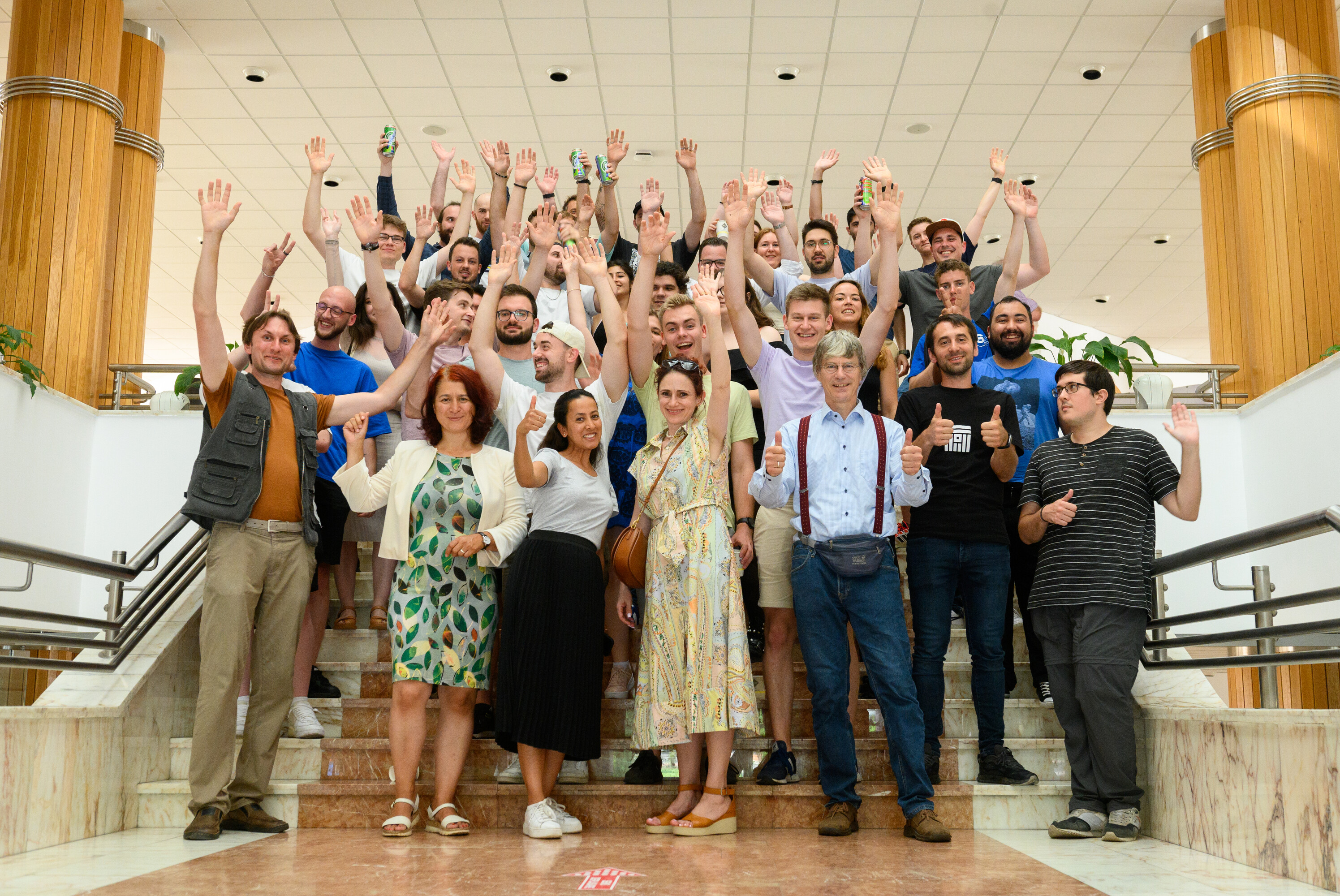 Teilnehmerinnen und Teilnehmer der Summer School für Nachhaltigkeit in Rumänien.
