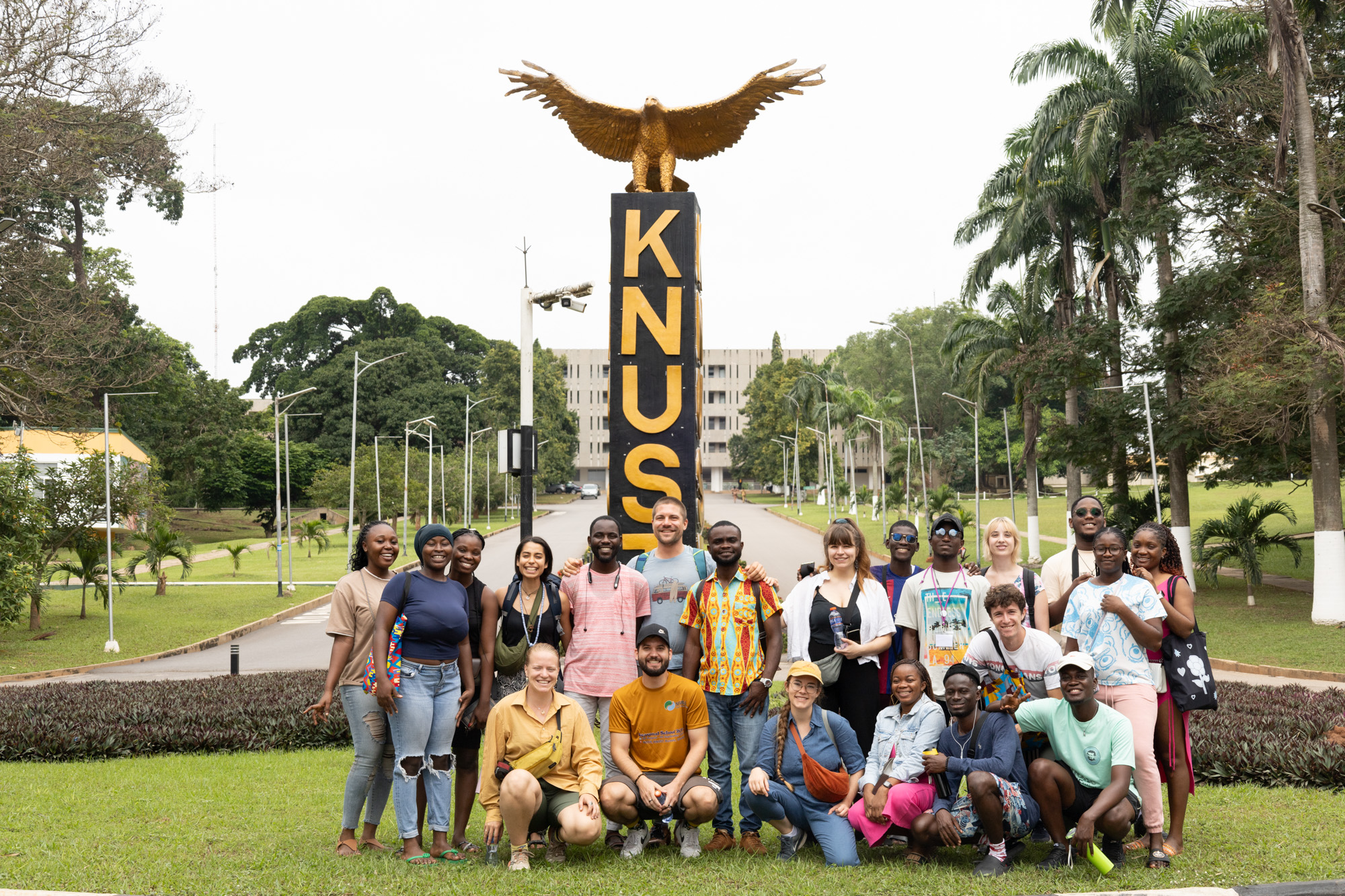 Internationale Studierendengruppe an der NEWAL Summer School.