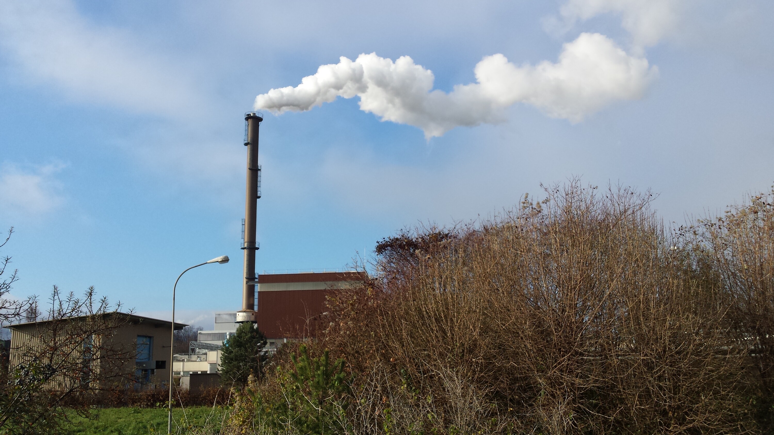 Abluft aus Industrie