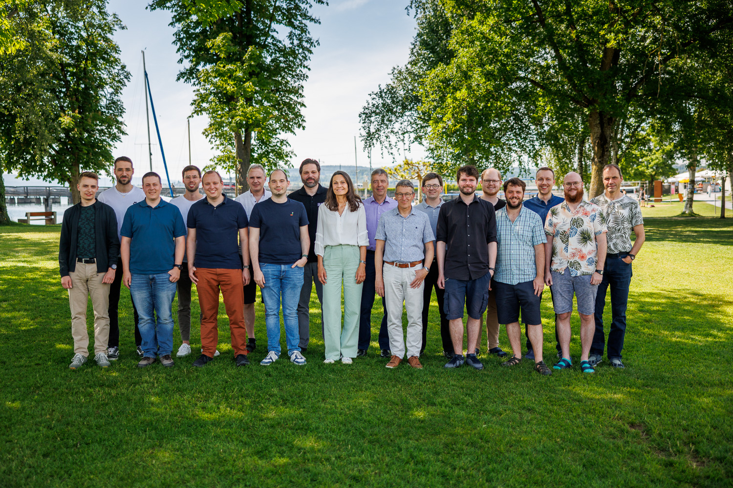 Das IMES-Team vereint Expertinnen und Experten aus der Mikroelektronik, Embedded Systems und Sensorik.