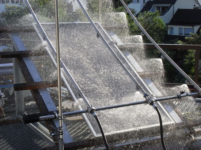 SPF Testing Kollektoren Beregnung