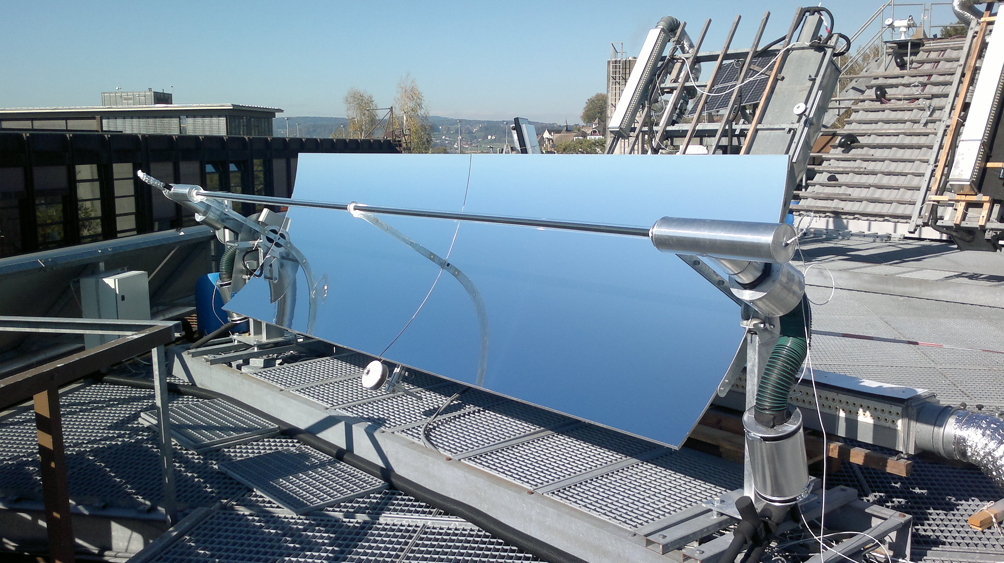 SPF Testing Kollektoren Hochtemperaturteststand