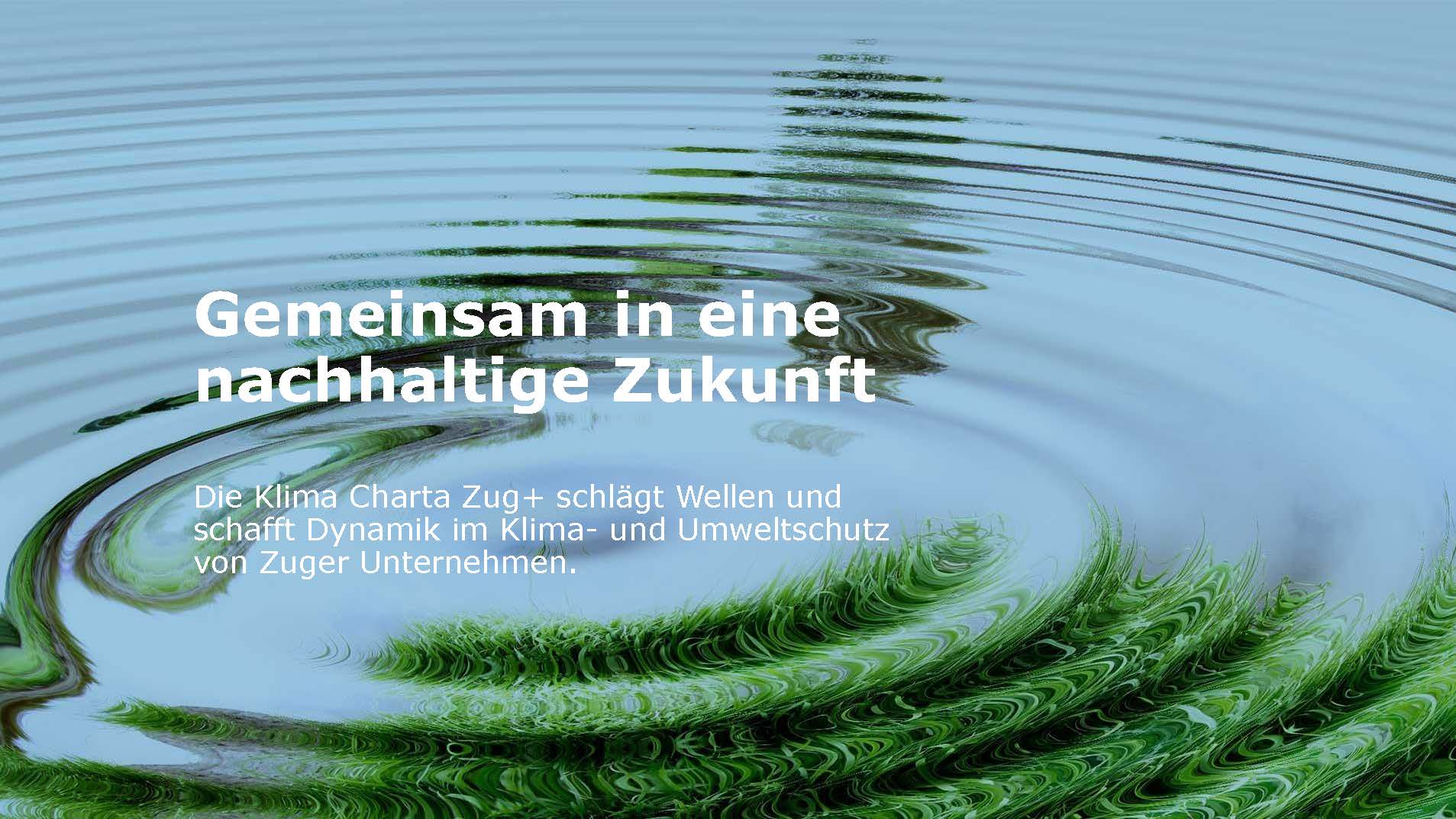 Kreise auf einer Wasseroberfläche
