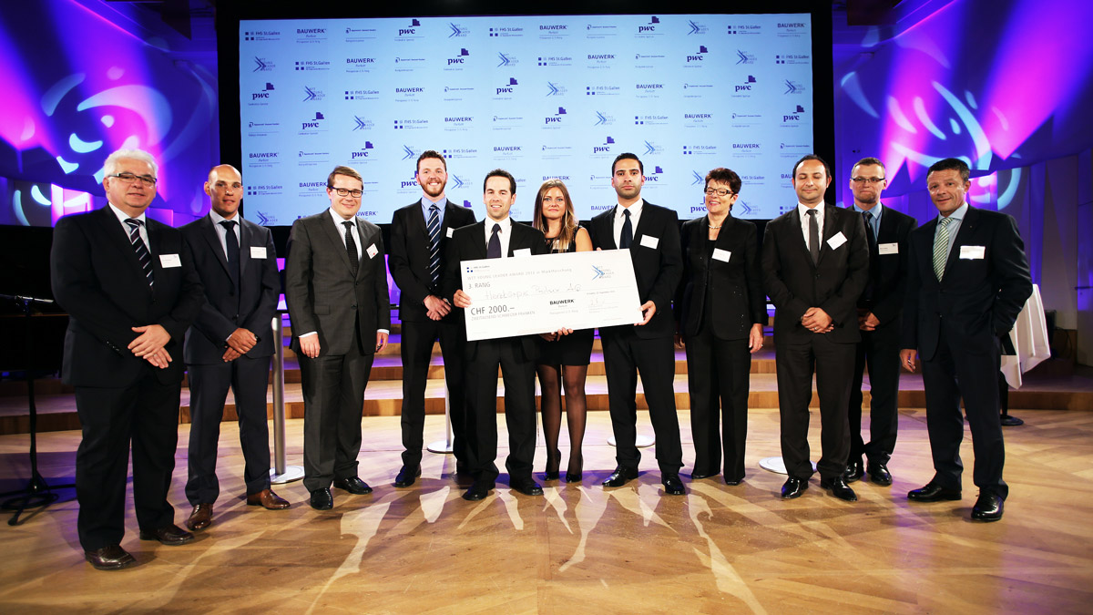 3. Rang Marktforschung WTT YOUNG LEADER AWARD 2013