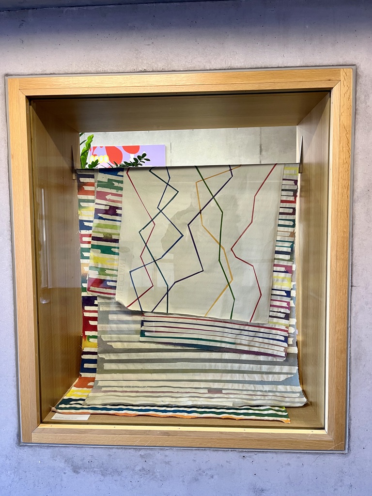 Priska Rita Oeler, Gouache, Acryl auf Baumwolle (2023–2024)