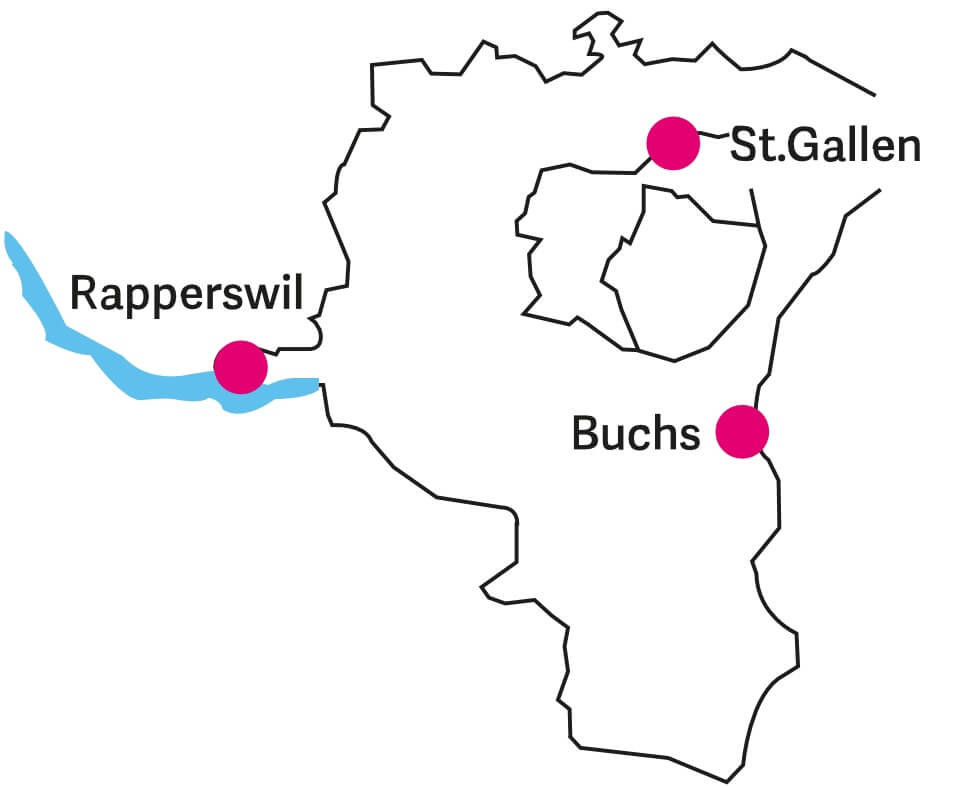 PiBS - OST Standorte